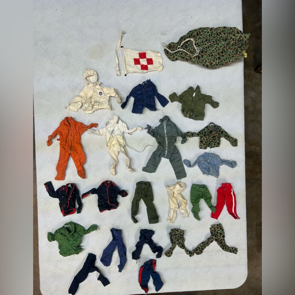 Vintage GI Joe clothing lot